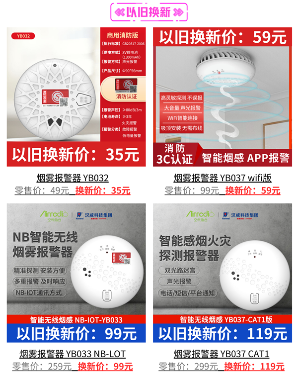 燃氣報(bào)警器換新的(de)機會(huì)來了！